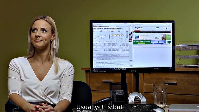 Likable woman needs money but the creditor wants to bang her