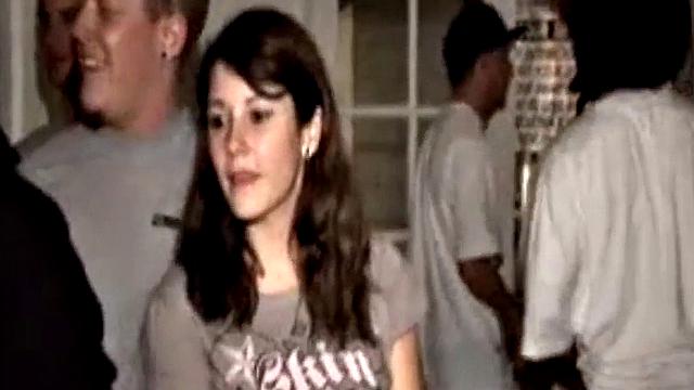 Pussy fucked college babe is ground hard
