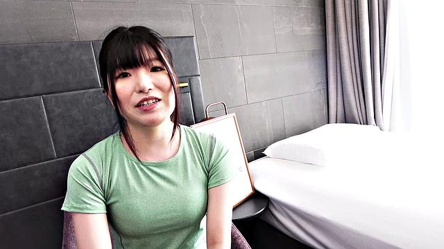 Kaho Hamazaki is our cute office girl that wants to play naked for the afternoon