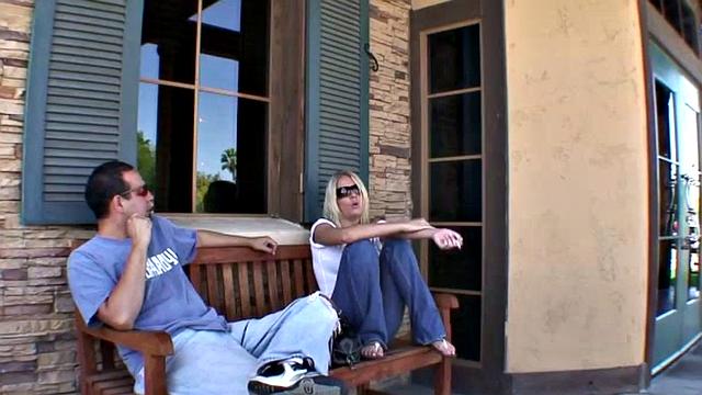 Check out these hot young sluts in red lighting stripping down to their tightest titties!