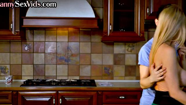 Stunning Granny doggystyled by lover