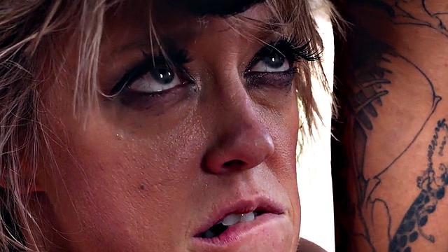 Obedient office MILF fucked by BBC while buttspanked