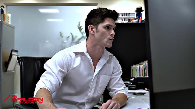 FalconStudios - Jock Real Estate Agent SHOVES HIS IN Devin Franco's Mouth & Ass