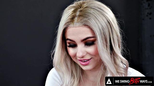 WE SWING BOTH WAYS - Take a Ride on the Bi Train with Gorgeous Aria Banks