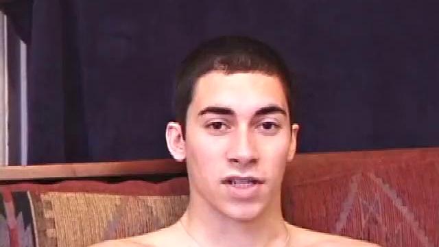 Levi and Gunner work up a couple of stiff ones, and then strip naked and get down to business. These horny guys exchange blow jobs, switching off on each other, until they both blow big messy loads.