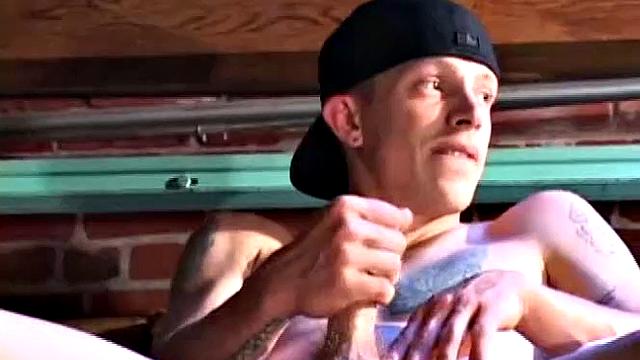 Shane Strokes His Dick