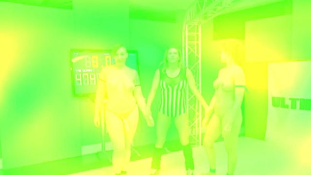 Defeated wrestler gets pussyfingered for punishment