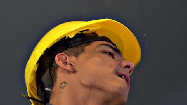 21yo Hispanic twink barebacked at work by his colleague