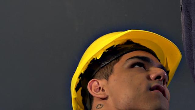 21yo Hispanic twink barebacked at work by his colleague