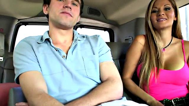 Str8 amateur jock cums on gay stud in public van