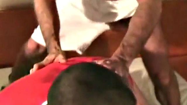 German amateur barebacked in threesome by gaydaddies