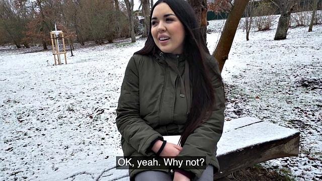 Slutty nympho fucked by big dick in wet pussy