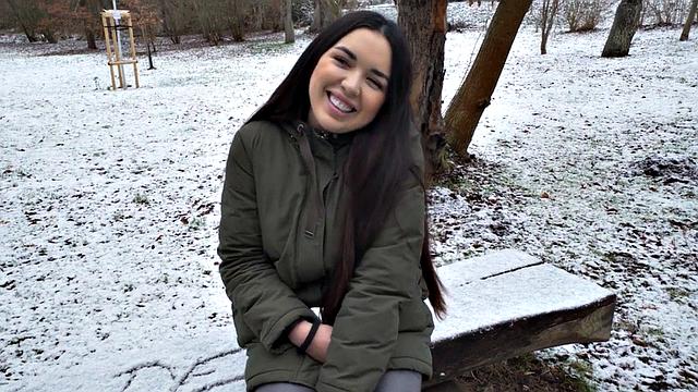 Slutty nympho fucked by big dick in wet pussy