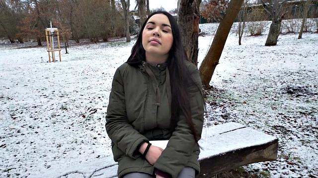 Slutty nympho fucked by big dick in wet pussy