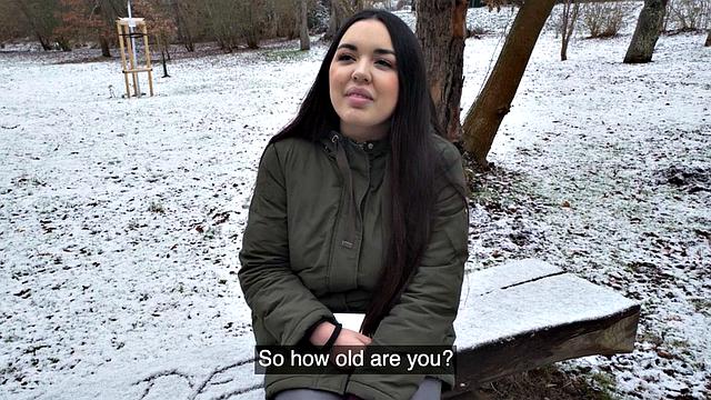 Slutty nympho fucked by big dick in wet pussy