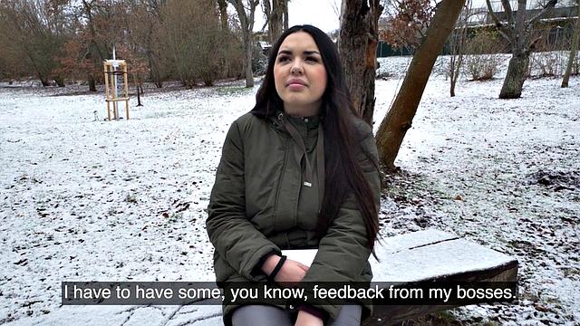 Slutty nympho fucked by big dick in wet pussy