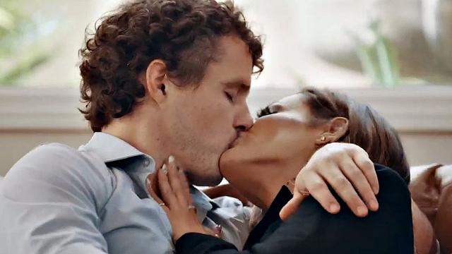 Kinky MILF bae gags on dick before getting drilled in missionary