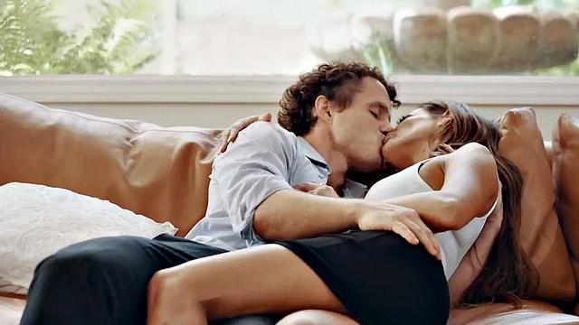 Kinky MILF bae gags on dick before getting drilled in missionary