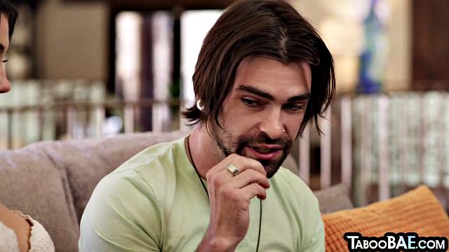 Stunning babe passionately fucked by boyfriend