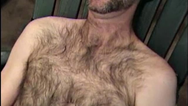 Eddie strips down and takes a thick cock from behind