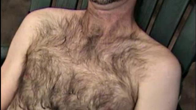 Eddie strips down and takes a thick cock from behind