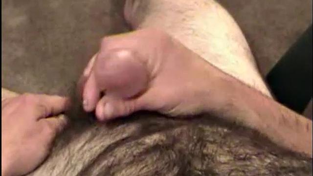 Eddie strips down and takes a thick cock from behind