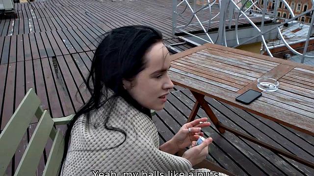 SIS.PORN. Flapper greedily sucks stepbrother's dick and has vaginal sex