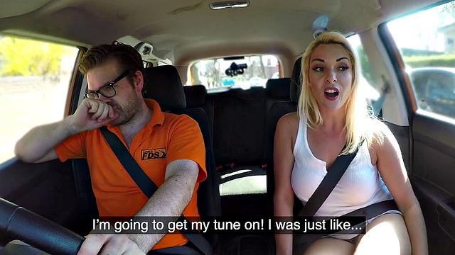 Busty blonde needs a cock for apology