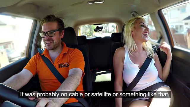 Busty blonde needs a cock for apology