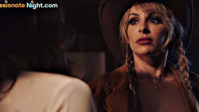 Cowgirl on Western Threeway