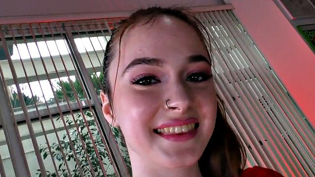 Seduced busty babe fucked in the asshole by nasty fucker