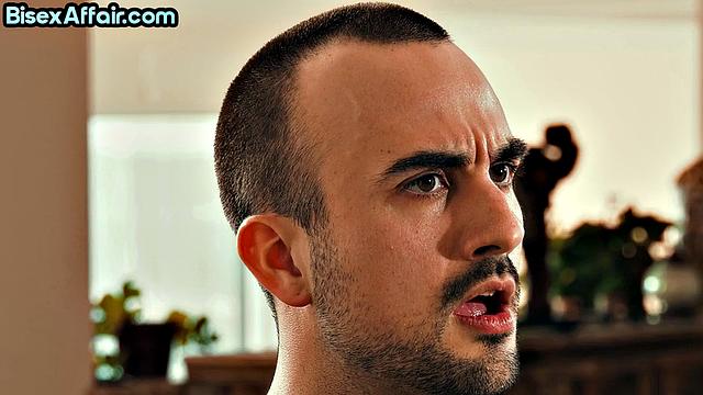 Redhead slut begs for threesome