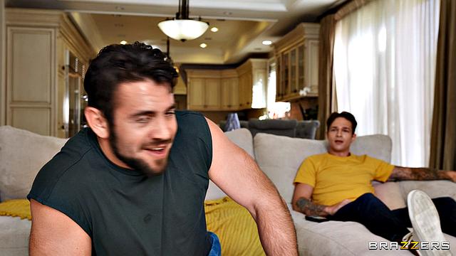 Switching On My Two Roommates' Cock