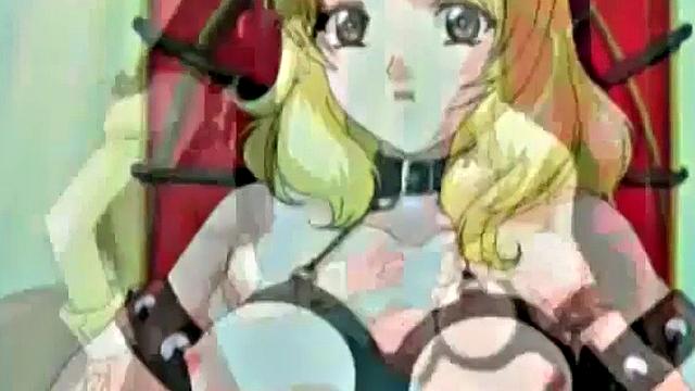 японская красотка с пышной грудью в наручниках, пальцы в киске и жесткий трах pov