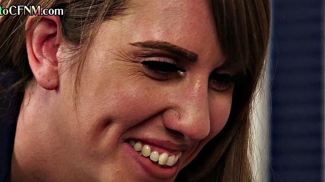 CFNM British nurses give BJ for cum sample of BBC