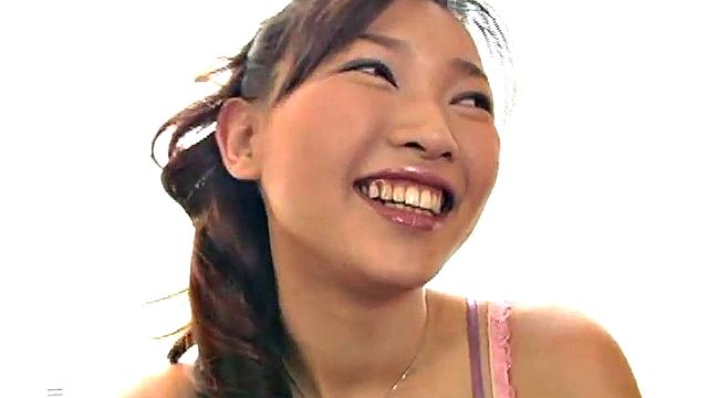 Hairy Asian lingerie teen