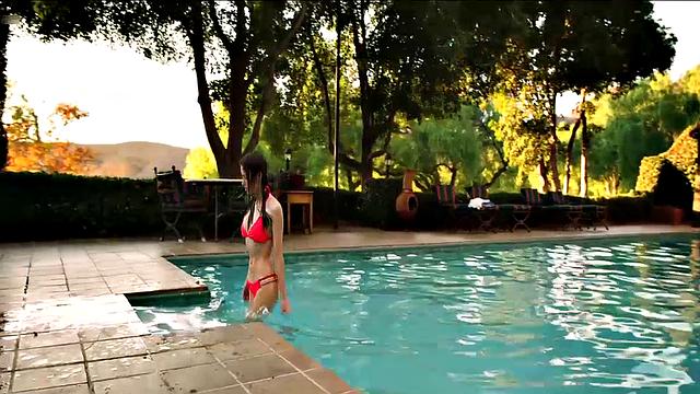 Talulah Riley in a sexy bikini