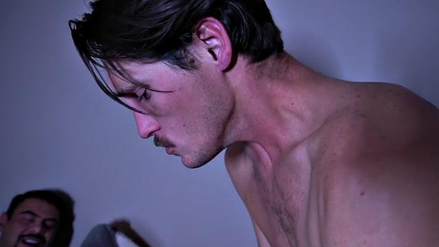 Foot Fetish Gay 3some with Uniformed Police n Doctor Bottoms