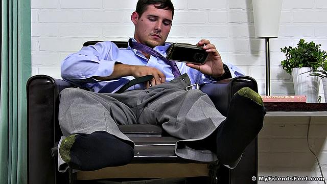 Jonah's Socks &amp;amp; Barefoot Wank - Jonah