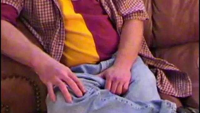 James drops his jeans in the workshop and takes a deep pounding from another rugged working man