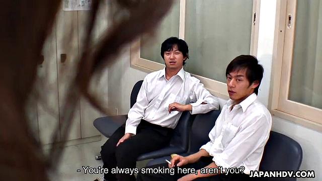 Beautiful teacher having group sex session