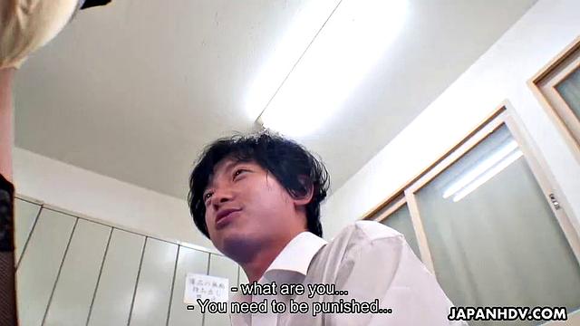 Beautiful teacher having group sex session