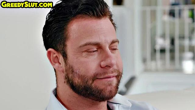 Big Blonde Babe Gtes Pussy Drilled