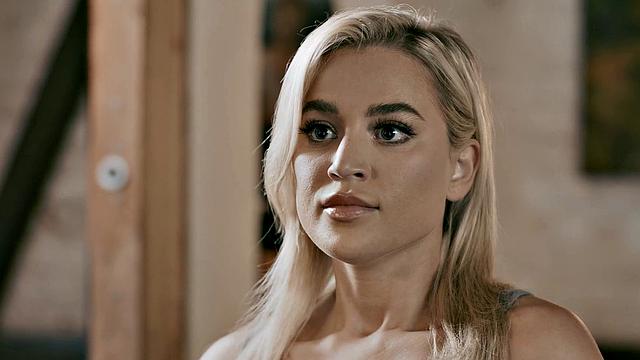 Wicked - Busty Brunette Slurps On A Cock And Gets Fucked Hard