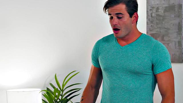 Teen seducing stepdad before riding dick in taboo couple