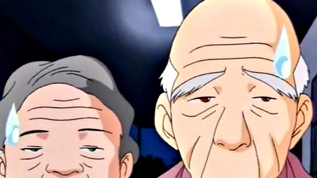 Busty anime teen eats dick