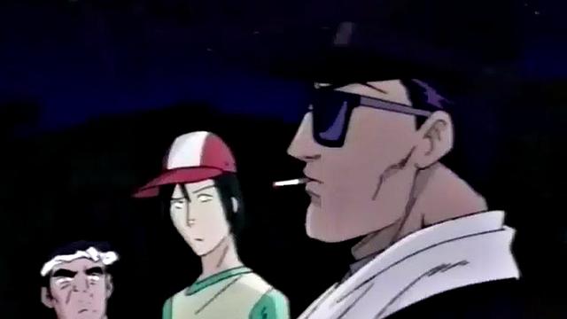 Busty anime teen eats dick