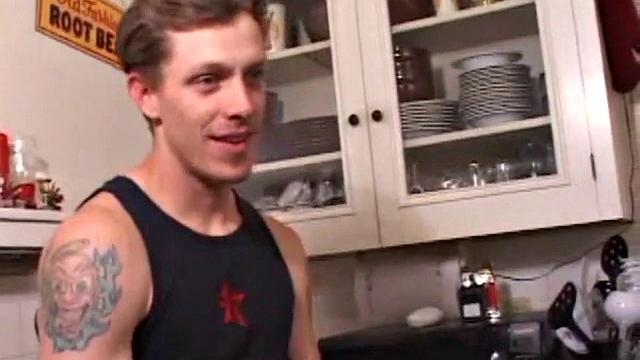 This time Shane is assisted by another hand, which no doubt is wrapped around that perfect cock. Shane just relaxes and enjoys the hand job, so much so he blows his load after getting edged to the limit.