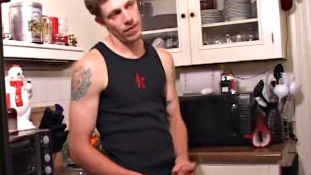 This time Shane is assisted by another hand, which no doubt is wrapped around that perfect cock. Shane just relaxes and enjoys the hand job, so much so he blows his load after getting edged to the limit.