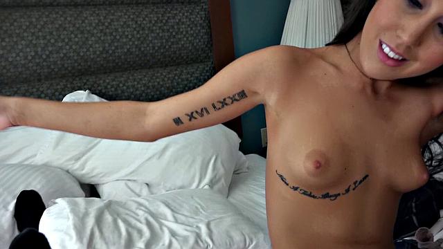 Leggy Brunette's Sex Tape